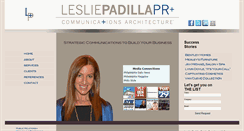 Desktop Screenshot of lesliepadilla.com